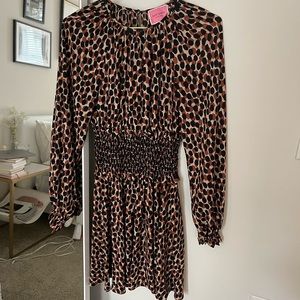 Kate Spade Dotty Leopard Dress